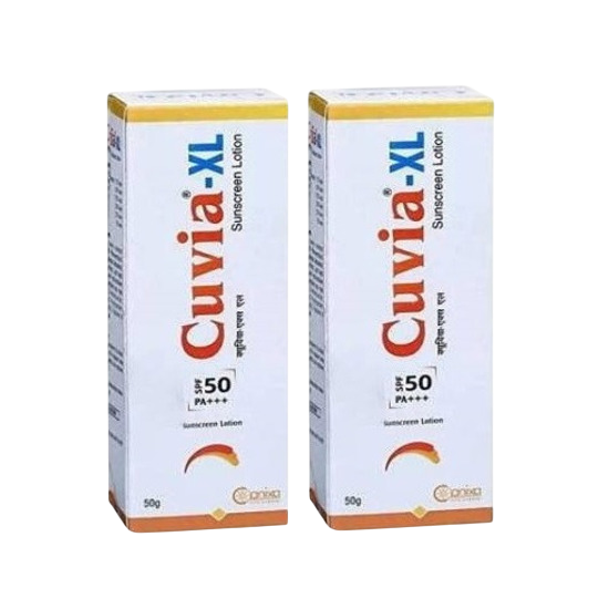 Cuvia-XL Sunscreen Lotion SPF 50 PA+++, 50gm