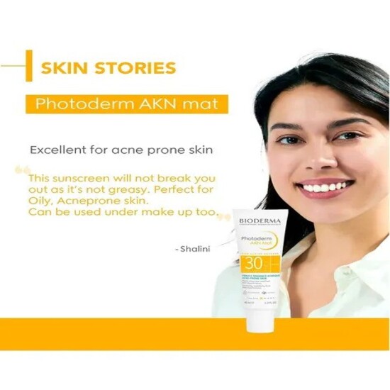 Bioderma Photoderm AKN Mat Sunscreen SPF 30, 40ml