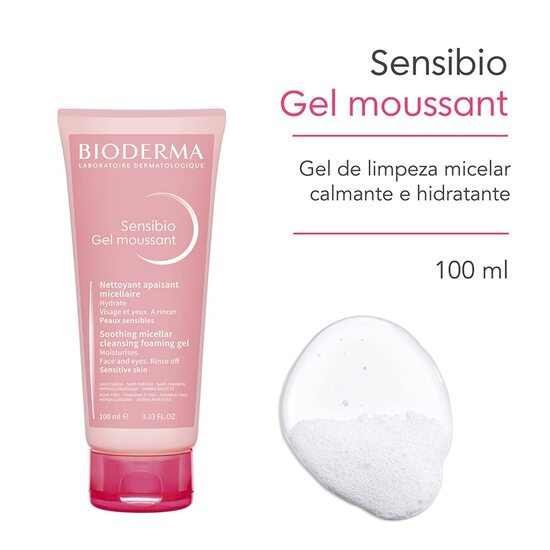 Bioderma Sensibio Moussant Soothing Micellar Gel, 100ml