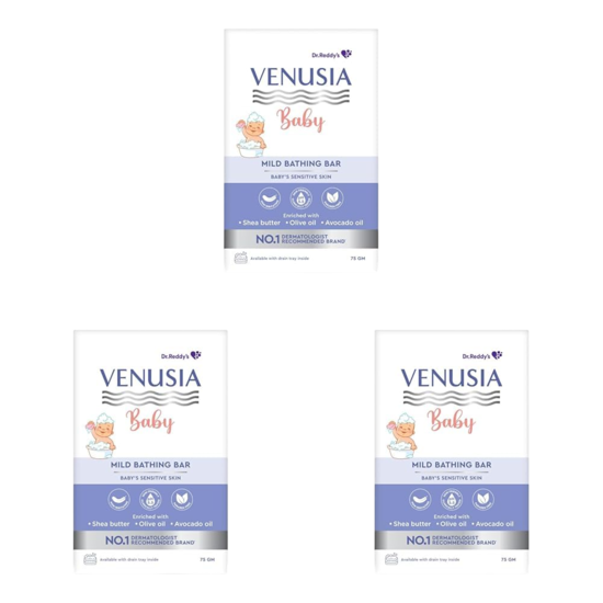 Venusia Baby Mild Bathing Bar