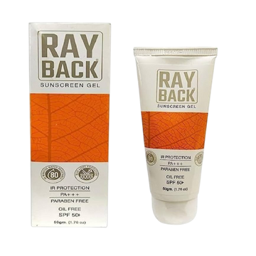 Ray Back Sunscreen Gel IR Protection spf 50 PA+++ ( 50 GM )
