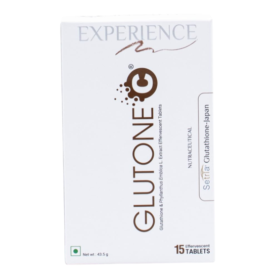 Glutone C Effervescent Tablet, 15 Tab