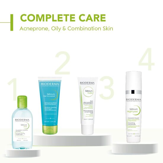Bioderma Sebium Night Peel Smoothing Concentrate, 40ML