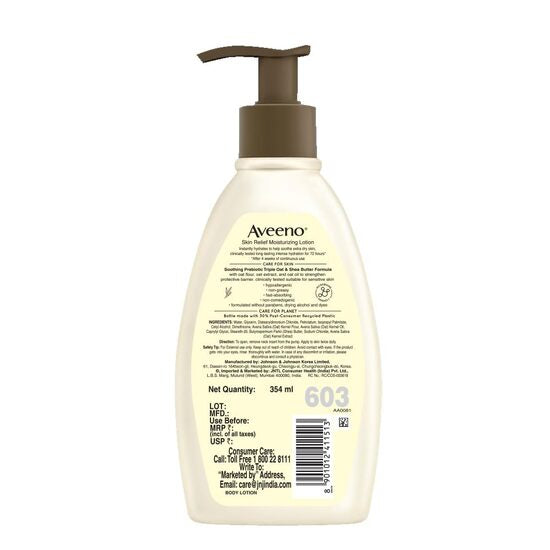Aveeno Skin Relief Moisturizing Lotion, 354ml