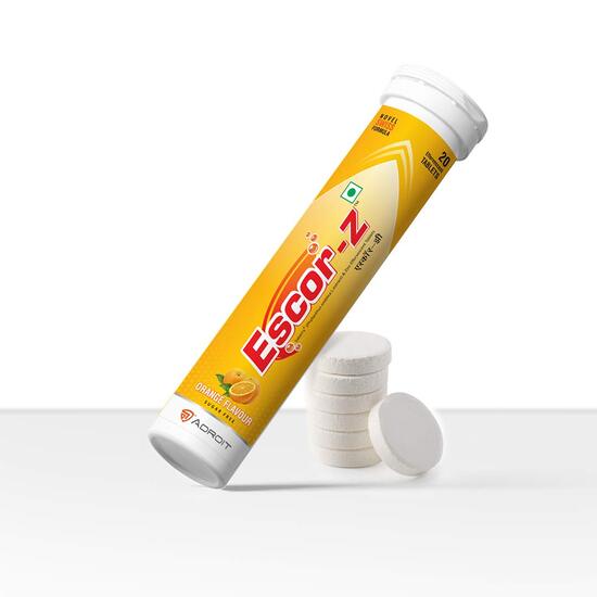 Escor-Z Orange Flavour Sugar Free,