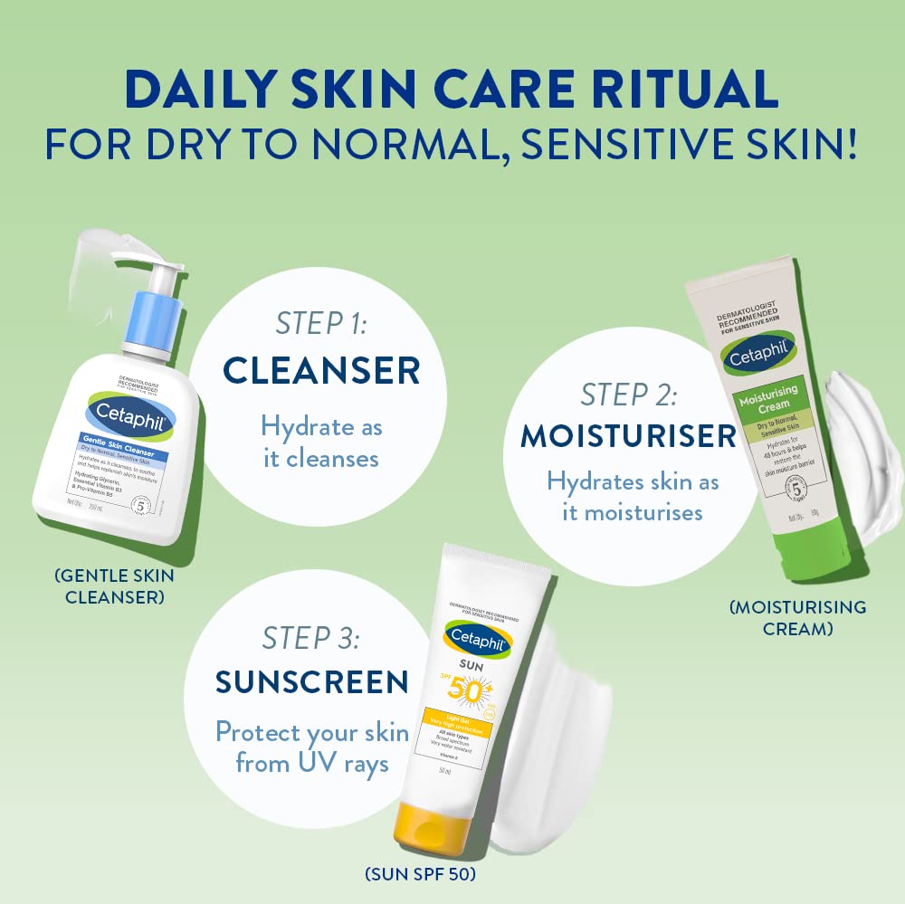 Cetaphil Moisturising Cream, 80gm