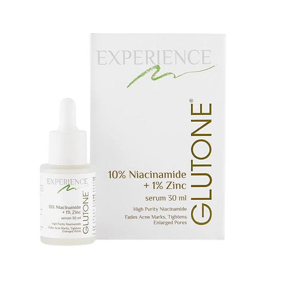 Glutone 10% Niacinamide + 1% zinc Face Serum, 30ml