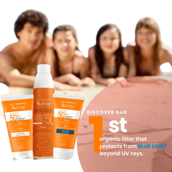 Avene Very High Protection Ultra-Light Sunscreen Fluid SPF 50+, 50ml