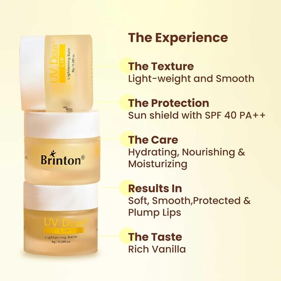 Uv Doux Lip Lightening Balm SPF 40,