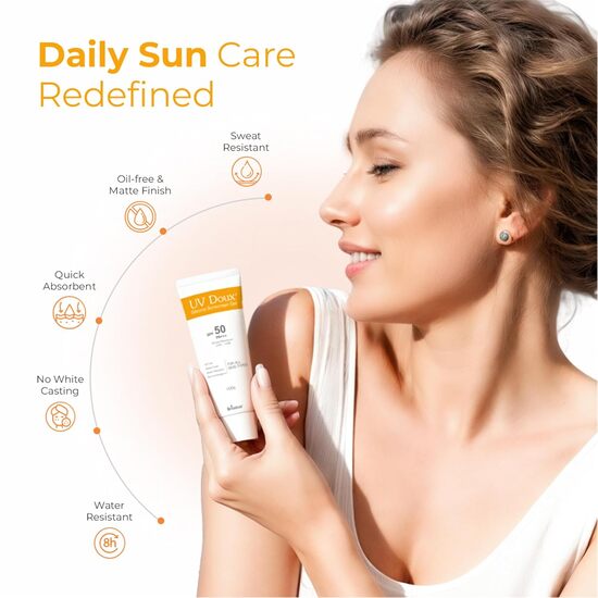 Uv Doux Silicone Sunscreen Face & Body gel SPF 50 100gm