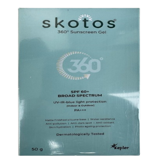 Skotos 360 Block SPF 60+ Sunscreen Gel 50gm