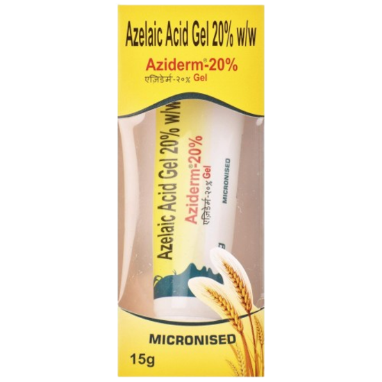 Aziderm 20% Gel, 15gm