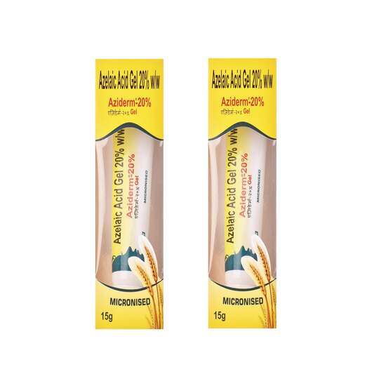 Aziderm 20% Gel, 15gm