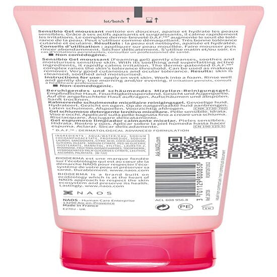 Bioderma Sensibio Moussant Soothing Micellar Gel, 100ml