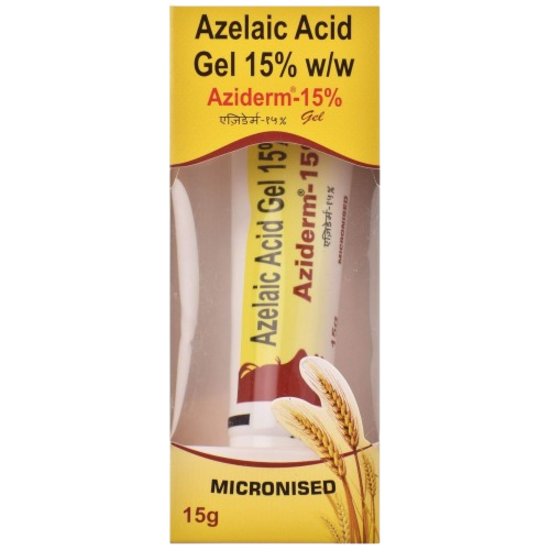 Aziderm 15% Gel, 15gm