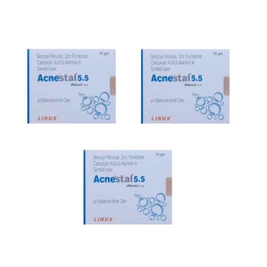 Acnestal 5.5 Soap 75gm, Pack of 3