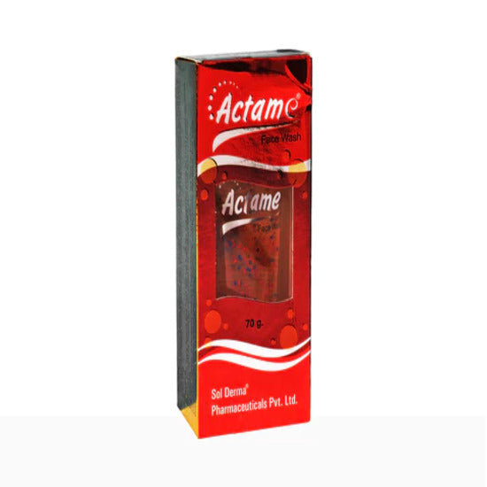 Actame Facewash, 70GM
