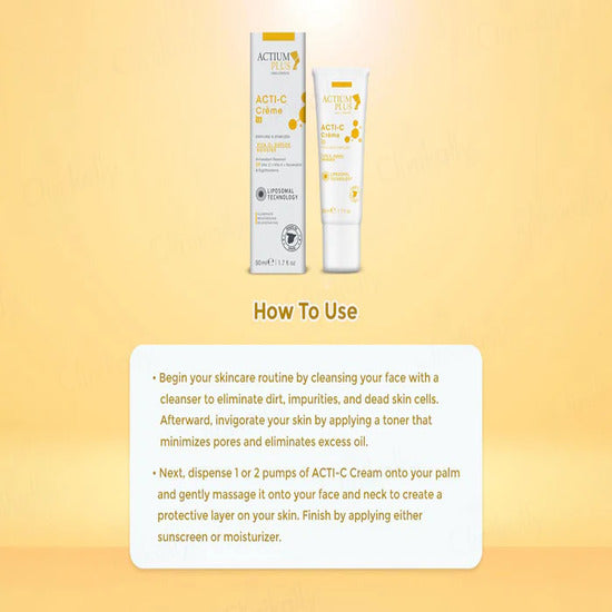 Actium Plus Acti-C Creme 50ml