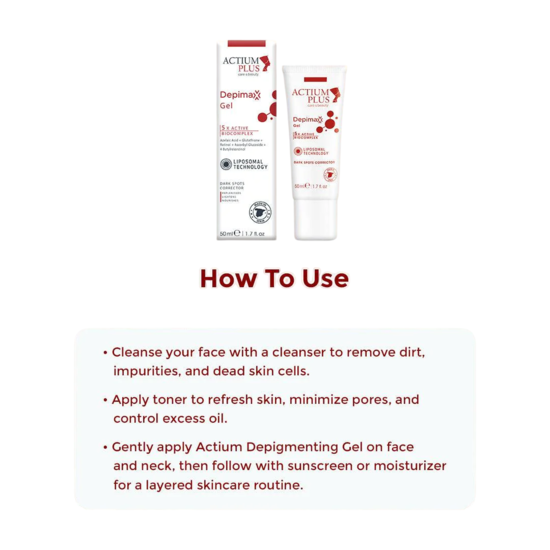 Actium Plus Depimax Gel 50ml
