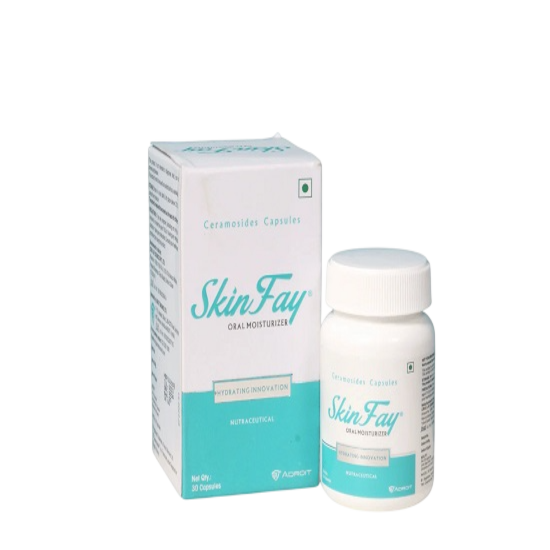 Skinfay moisturizer bottle, 30caps