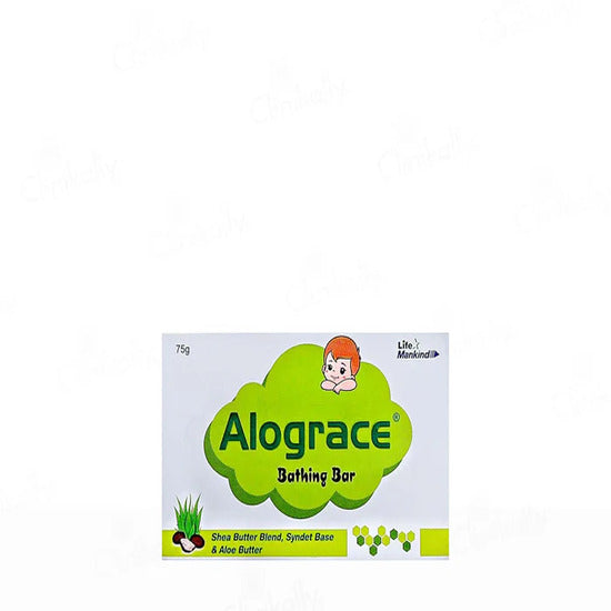 Alograce Mild & Gentle Cleansing Baby Bathing Bar 75gm x 3