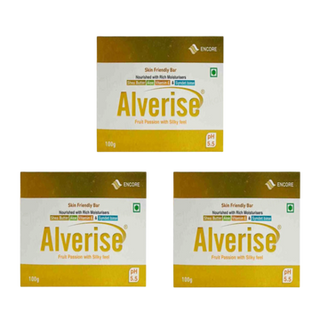 Alverise Skin Friendly Bar 75gm Pack of 3