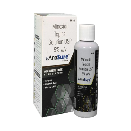 Anasure 5% Topical Solution 60ml