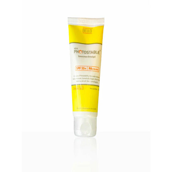 Bello Photostable Sunscreen Emulgel SPF-55, 50g