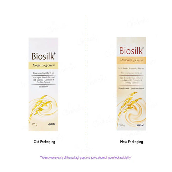 Biosilk Moisturizing Cream, 100gm