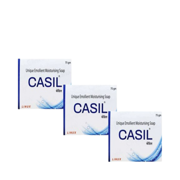 Casil Emollient Moisturising Soap 75gm Pack of 3