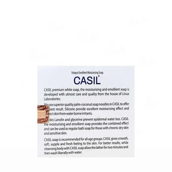 Casil Emollient Moisturising Soap 75gm Pack of 3