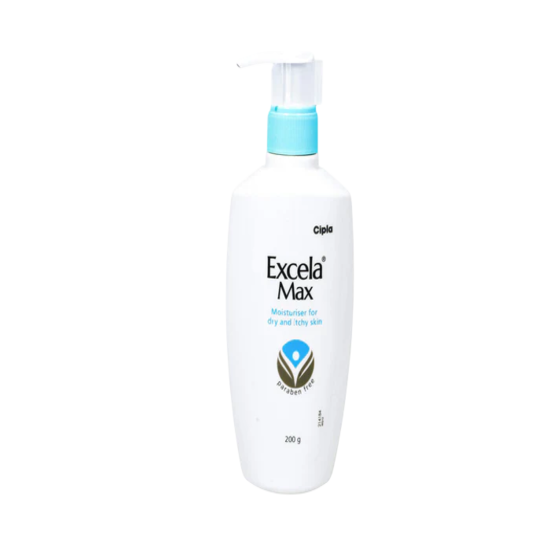 Excela Max Moisturiser For Dry and Itchy Skin 200gm