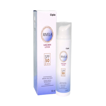 Rivela Sunscreen Lotion SPF 50, 50ml