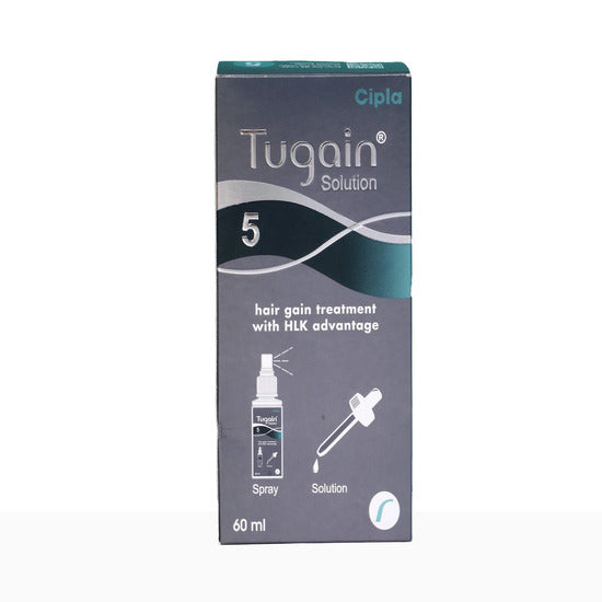 Tugain 5% Hair Solution, 60ml