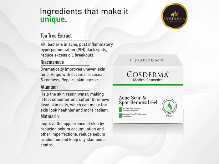Cosderma Acne Scar & Spot Removal Gel