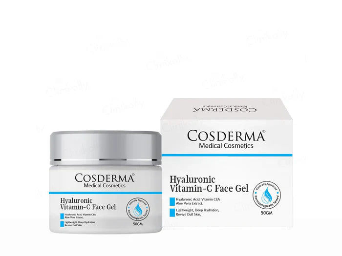 Cosderma Hyaluronic Vitamin-C Face Gel 50gm