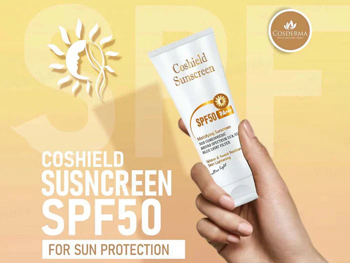 Cosderma Coshield Mattifying Sunscreen SPF 50 PA+++ 50ml