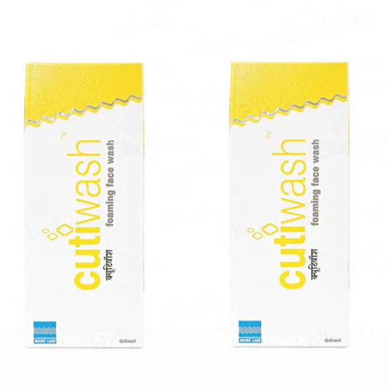 Cutiwash Foaming Face Wash, 60ml