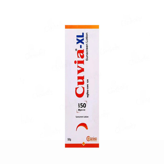 Cuvia-XL Sunscreen Lotion SPF 50 PA+++, 50gm