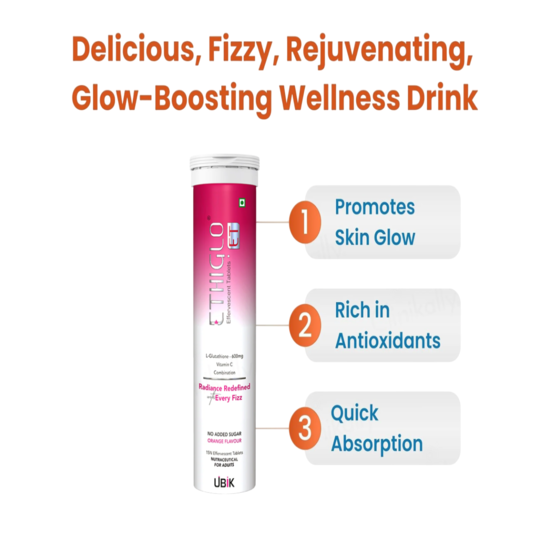 Ethiglo ET Effervescent Tablet 15 Tab