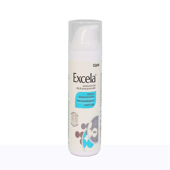 Excela Moisturiser for oily & acne prone skin, 50gm
