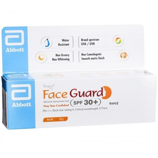 Face guard Sunscreen Gel spf-30, 50gm