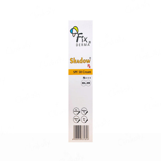 Fixderma Shadow RX SPF 50 Cream, 75gm