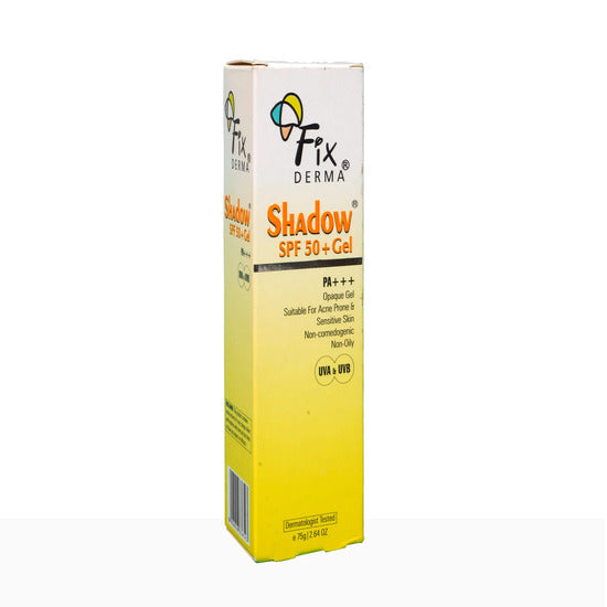 Fixderma Shadow Sunscreen SPF 50+ Gel, 75gm