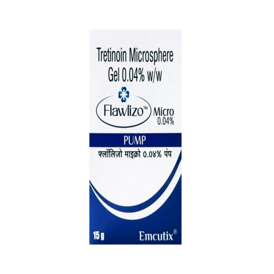 Flawlizo Micro 0.04% Pump Gel 15GM