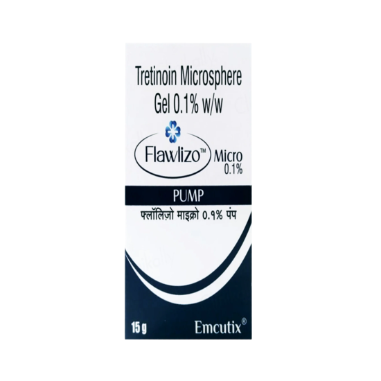 Flawlizo Micro 0.1% Pump Gel 15GM