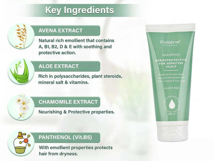Foltene Pharma Dermoprotective Shampoo 200ml