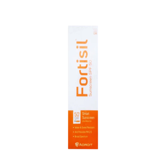 Fortisil SPF 50 PA+++ Smart Sunscreen, 50g