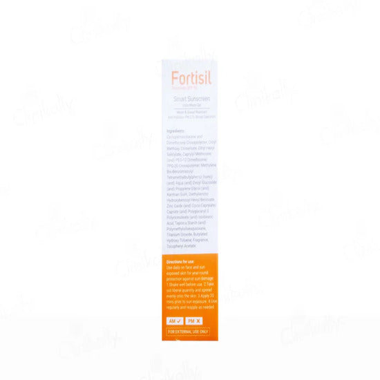 Fortisil SPF 50 PA+++ Smart Sunscreen, 50g