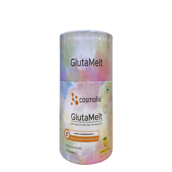 Cosmofix Glutamelt Powder 15 Sachets Lemon Flavour